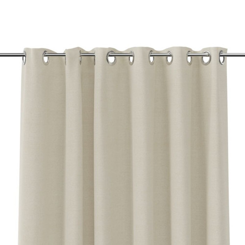 GoodHome Curtain Linen 140 x 260 cm, birch