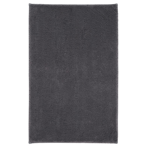 SÖDERSJÖN Bath mat, dark grey, 50x80 cm