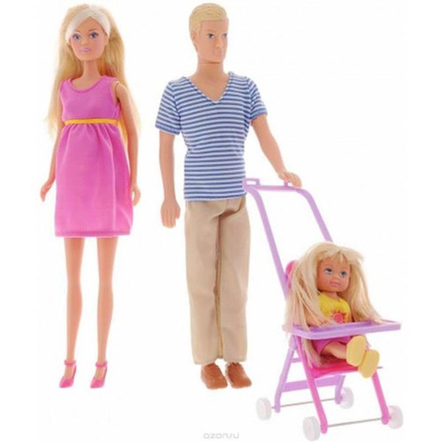 Steffi Love Dolls Happy Family 3+