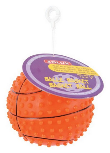 Zolux Vinyl Dog Toy Basketball 7.6cm