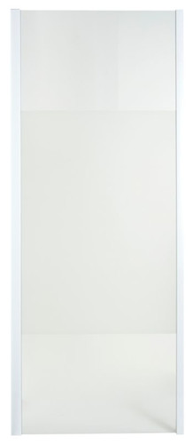 Shower Panel Onega 90, white/patterned