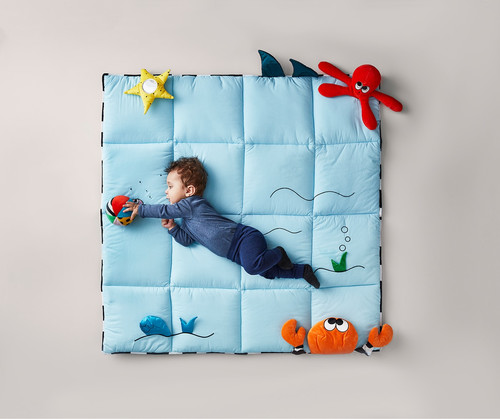 KLAPPA Play mat, 114x114 cm