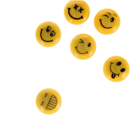 Magnets Emoji 30mm 6pcs