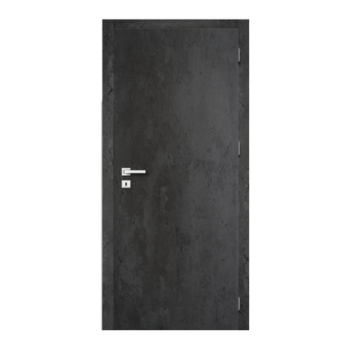 Internal Door Exmoor 70, right, dark concrete