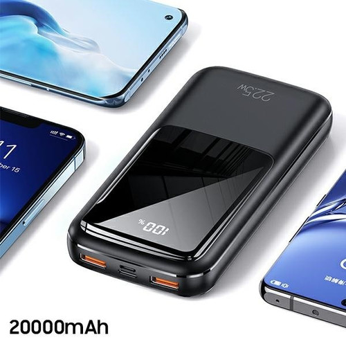 USAMS Power Bank Powerbank 20000mAh PB58 22,5W PD + 2xUSB QC 3.0