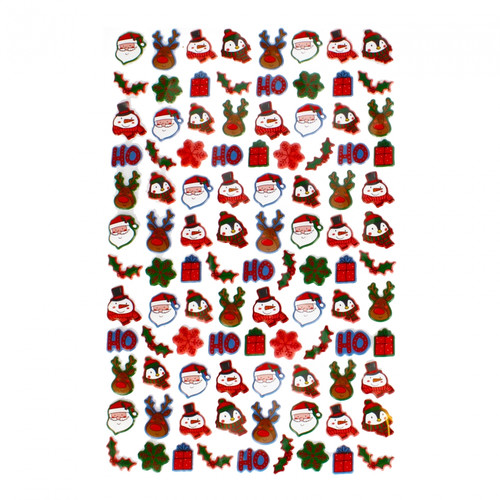 Christmas Mini Decorative Stickers 96pcs