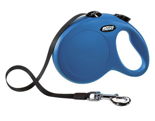 Flexi New Classic Tape Leash L 5m, blue