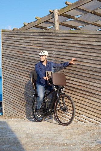 Bobike Bicycle Front Seat Mini Plus 9-15kg, denim deluxe