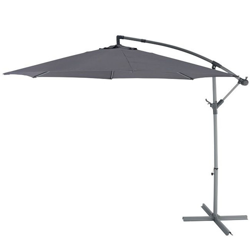 Garden Parasol Malta 300cm, grey