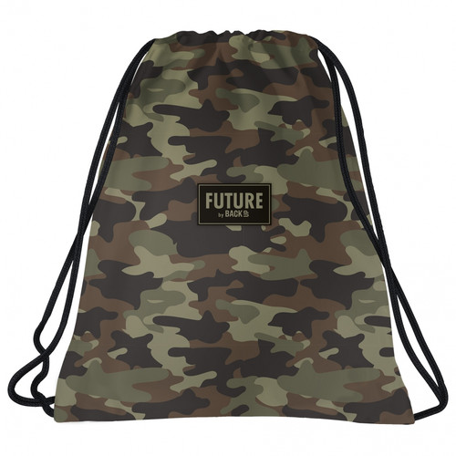 Drawstring Bag School Shoes/Clothes Bag 34x42 Camo