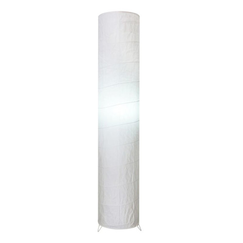 GoodHome Floor Lamp Undara E27, white