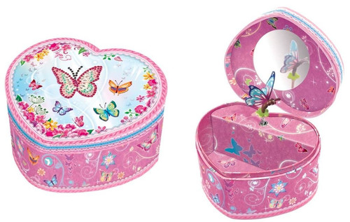 Pulio Music Box Heart Pecoware Butterflies 6+