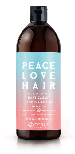 Barwa Peace Love Hair Gentle Moisturizing Shampoo for Dry & Normal Scalp 480ml