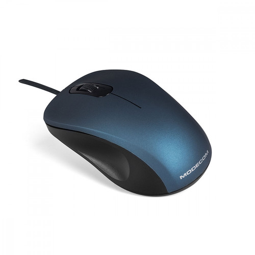 Modecom Wired Optical Mouse M10S SILENT, blue