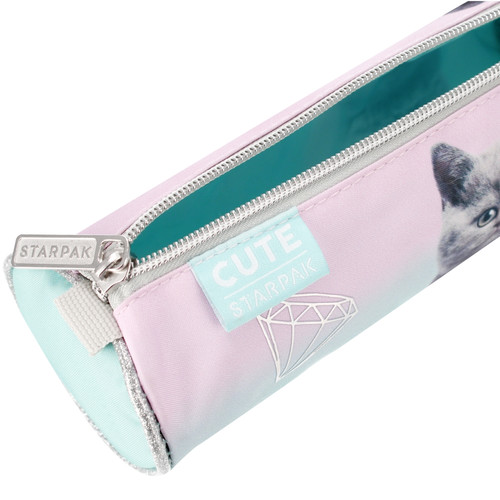 Pencil Case with Zipper Kitty 1pc