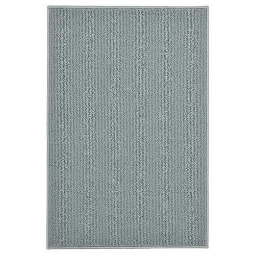 FINTSEN Bath mat, gray, 40x60 cm