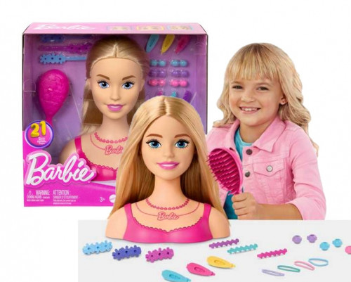 Barbie Styling Head and Accessories HMD88 3+