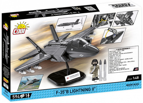 Cobi Blocks Armed Forces F-35B Lightning II 594pcs 8+