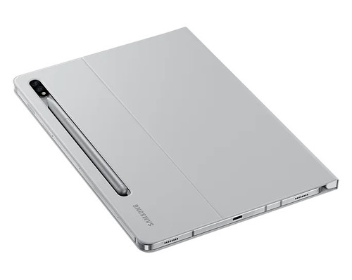 Samsung Bookcover Case for Galaxy Tab S7, light grey
