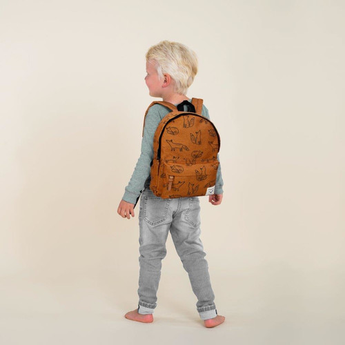 Kidzroom Children's Backpack Beasties Brown