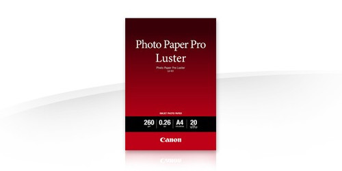 Canon Photo Paper Pro Luster LU-101 A4 260g/m 6211B006 20 Sheets