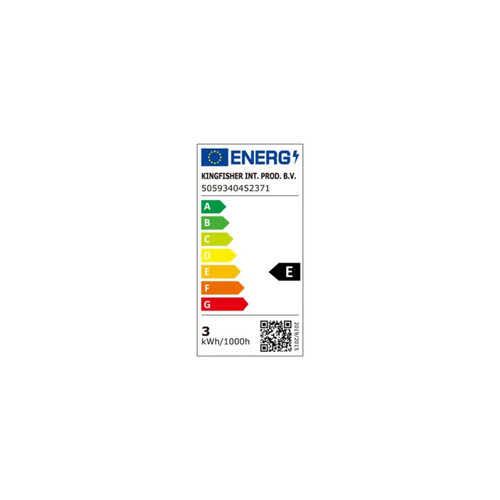 Diall LED Bulb G45 E14 250 lm 4000 K 3-pack