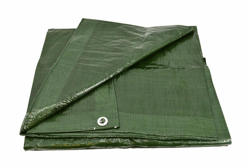 AwTools Tarpaulin 90g 8x10 m, green