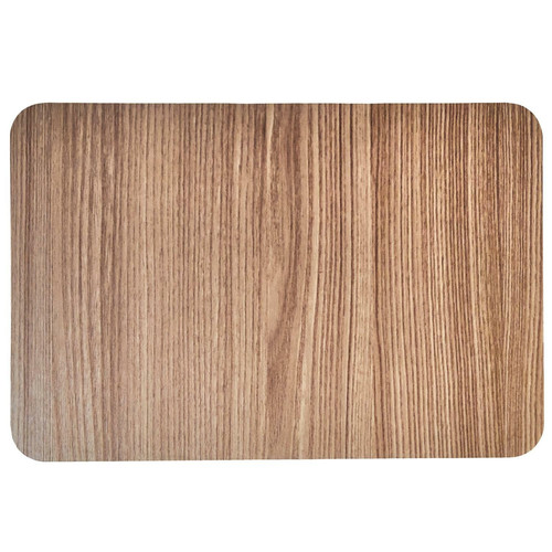 Bath Mat Wood 40x60 cm