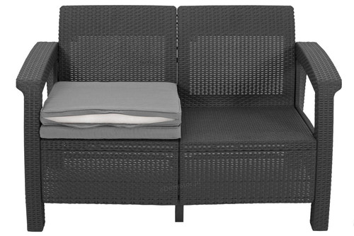 Outdoor Furniture Set CORFU BOX, graphite