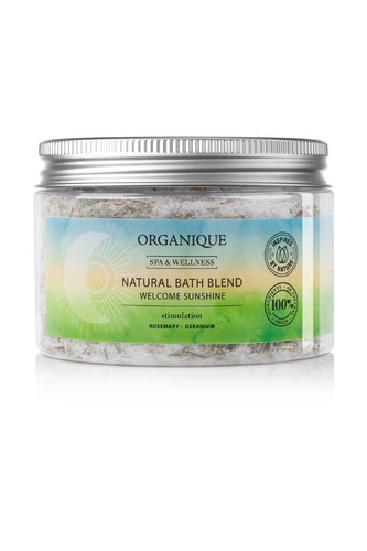 ORGANIQUE Spa & Wellness Natural Bath Blend Salt Welcome Sunshine 100% Natural 450g