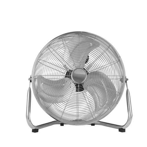 Floor Fan 45 cm, chrome