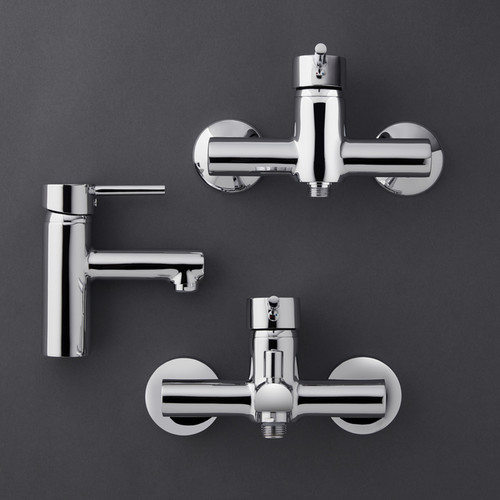 GoodHome High Bathroom Sink Tap Lazu, chrome