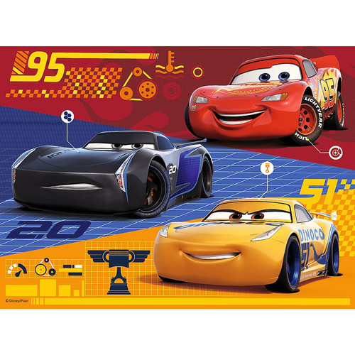 Trefl Children's Puzzle Cars Before the Race 30pcs 3+