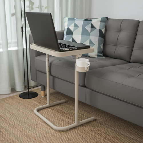 BJÖRKÅSEN Laptop stand, beige