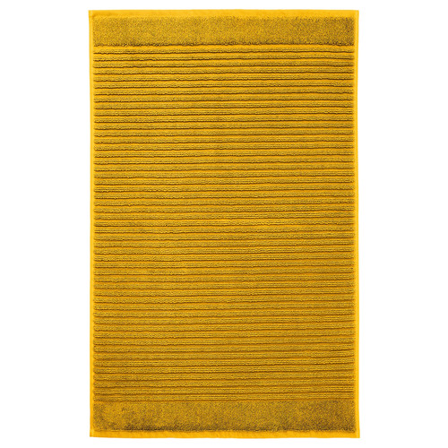 ALSTERN Bath mat, golden-yellow, 50x80 cm