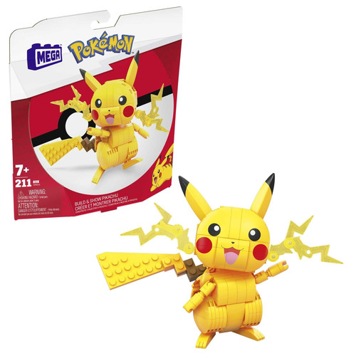 MEGA Pokémon Building Toy Kit Pikachu Blocks GMD31 7+