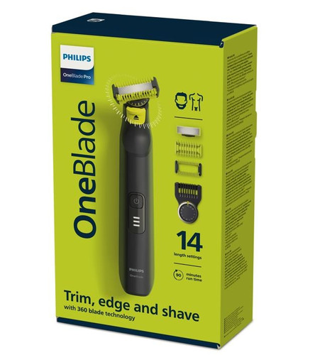 Philips Trimmer OneBlade Pro Face+Body QP6541/15