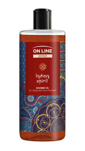 ON LINE Senses Oil Shower Gel Spirit 500ml