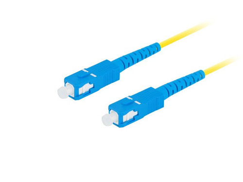 Lanberg Fiber Optic Patchcord Sm Sc/Upc-Sc/Upc Simplex 3.0mm 2m, yellow