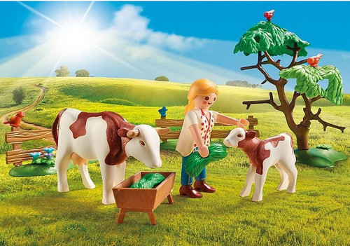 Playmobil Farm with Small Animals 4+