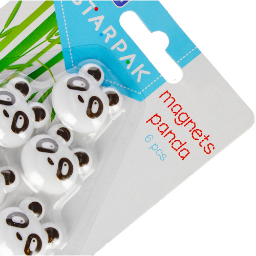 Magnets Panda 6pcs