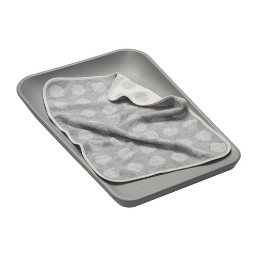 LEANDER Topper for changing mat, grey