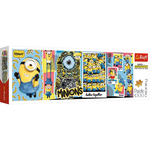 Trefl Jigsaw Puzzle Panorama Minions 1000pcs 12+