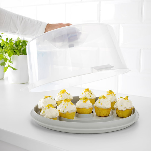 KRISPIG Cake carrier, 36 cm