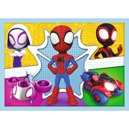 Trefl Children's Puzzle Spidey Amazing Friends 4in1 3+