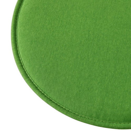 Outdoor Seat Cushion Chair Pad, round, green