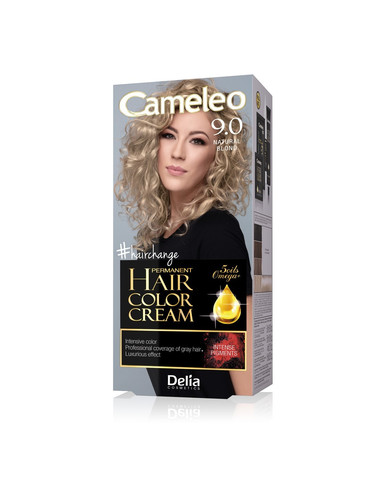 Delia Cosmetics Cameleo HCC Omega+ Permanent Hair Dye No. 9.0 Natural Blond