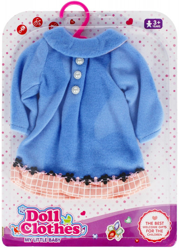 Doll Clothes Blue Outfit 3+