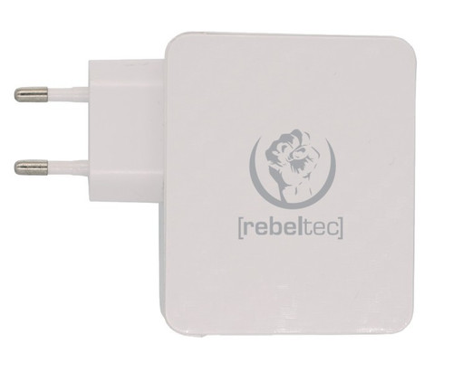 Rebeltec Wall Charger EU Plug Fast Charger QC3.0 4 USB ports