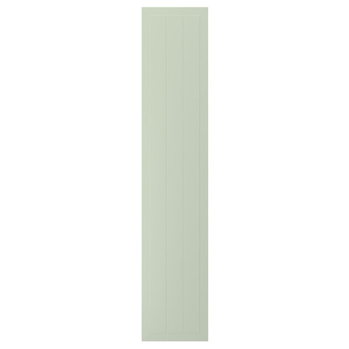 STENSUND Door, light green, 40x200 cm